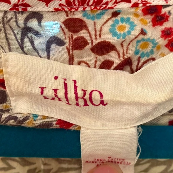 Anthropologie Brand Lilka Peasant Blouse - Picture 6 of 7